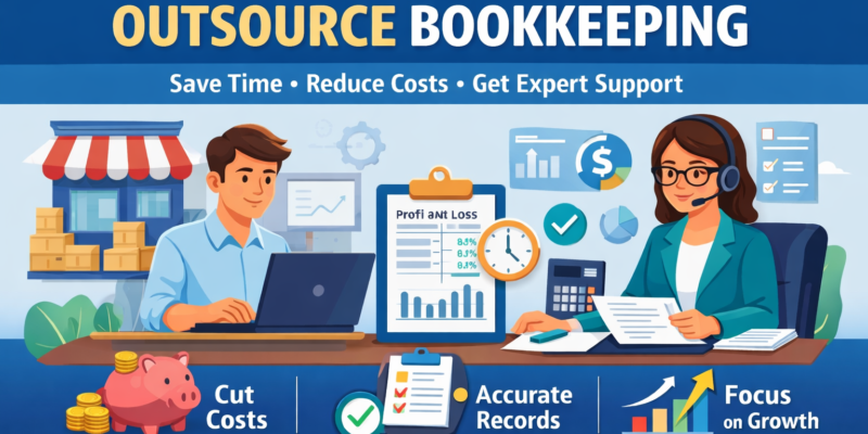 Why Small Businesses Should Outsource Bookkeeping