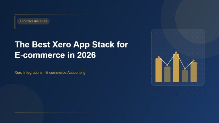 The Best Xero App Stack for E-commerce 2026 – AccoTiva accounting and bookkeeping insights