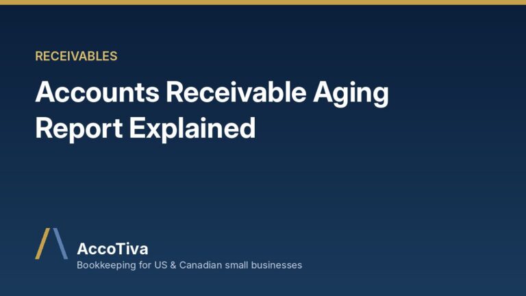 Accounts Receivable Aging Report Explained